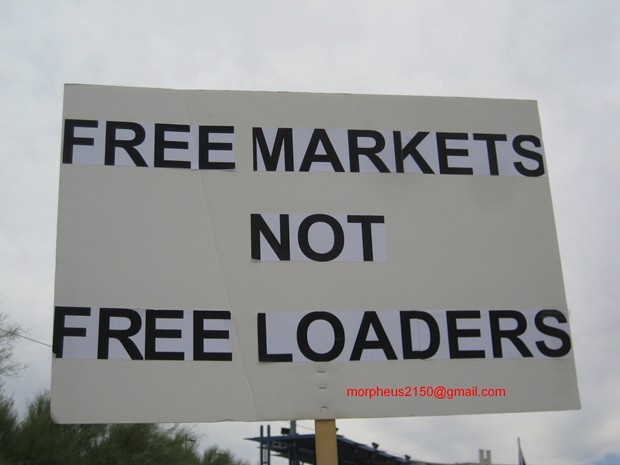 Tucson arizona tea party free markets free loaders morpheus