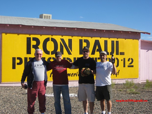 4409 tesla 4409 terry Ron Paul 2012 revolution continues sign making cottonwood Arizona