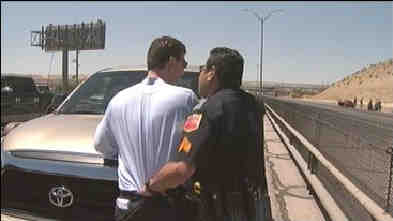 Cop Arrests TV Reporter on Camera During Coverage of Traffic Accident