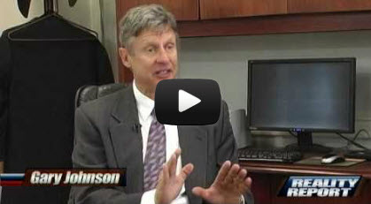 Looking Back � Former NM Gov. Gary Johnson On the Issues