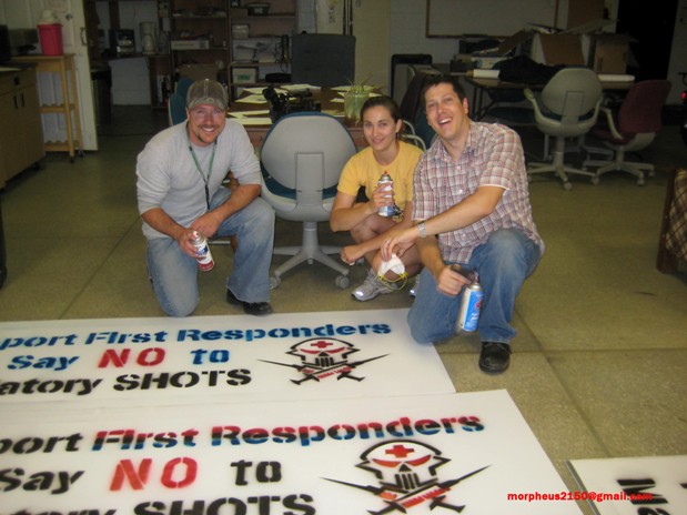 COME GET YOUR SIGNS TO PUT UP 
Anti-Mandatory Vaccine Signs