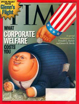 corporate welfare costs YOU money