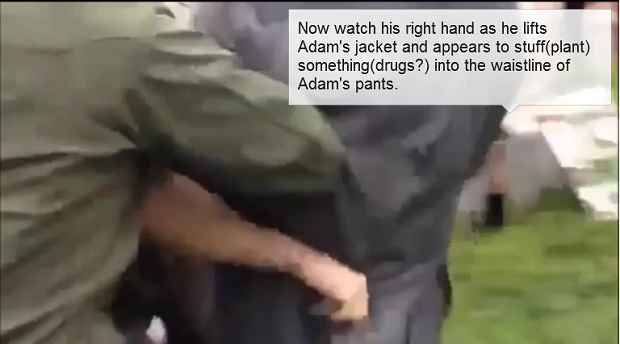 Planting Drugs on Adam Kokesh??