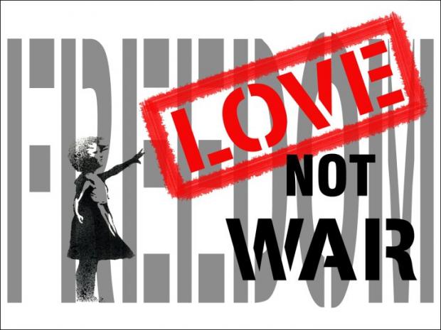 LOV3 NOT WAR