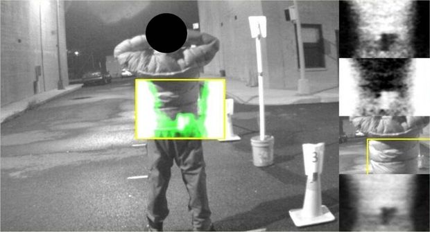 New gun scanner that scans you as you walk down street