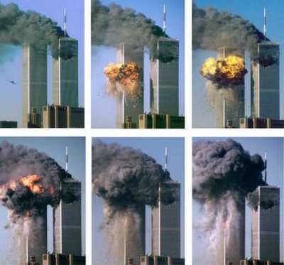 twin towers collapse pictures. WTC Collapse Eyewitness Paul
