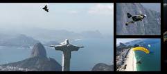 I believe I can fly: Jetman soars over Rio (VIDEO)