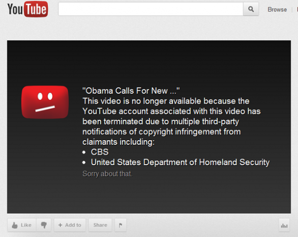 Homeland Security Teams Up With YouTube To Take Down Controversial Videos