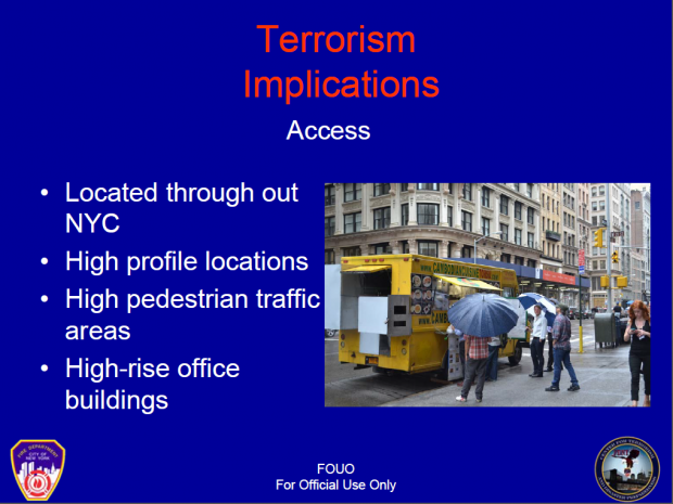 DHS Labels New York Food Carts As Possible Terrorist Access Points