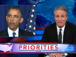 Jon Stewart rips Obama for aggressive investigation of whistle-blowers instead of bankers
