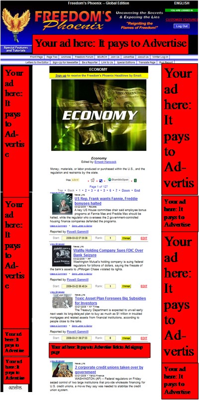 Freedoms Phoenix Advertising placement more traffic sales Freedom Community