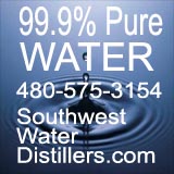 south west water distillers pure water